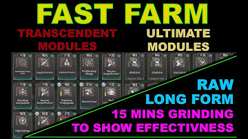 RAW FOOTAGE IN THE BEST TRANSCENDENT MODULE FARM ULTIMATE MODULE FARM THE FIRST DESCENDANT LEPIC
