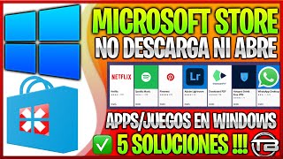 Solución Microsoft Store no Abre o no Descarga en PC Windows 💡 Error No deja Instalar Aplicaciones. screenshot 4