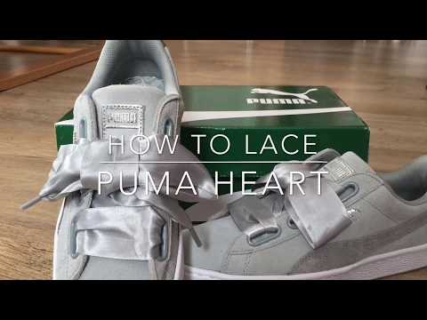 lacet puma heart tuto