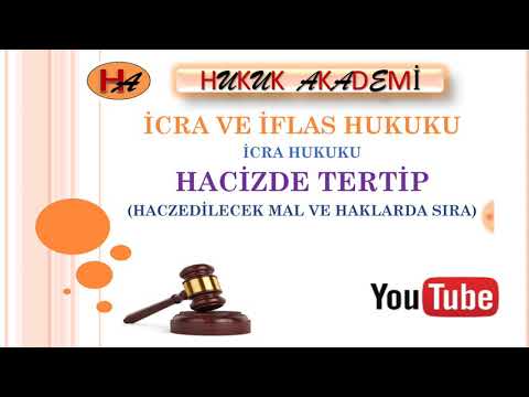 İcra İflas Hukuku 17. Ders