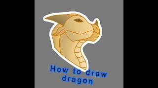Wings of fire dragon head tutorial