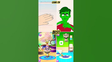 Thumbnail of I am Very Hate This Happened - My Talking Tom 2 #youtubeshorts #games #funny
