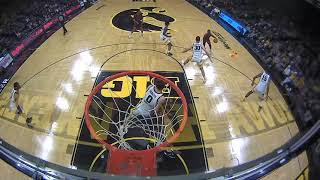 NCCU MBB Nicolas Fennell AMAZING Put-Back Dunk vs Iowa