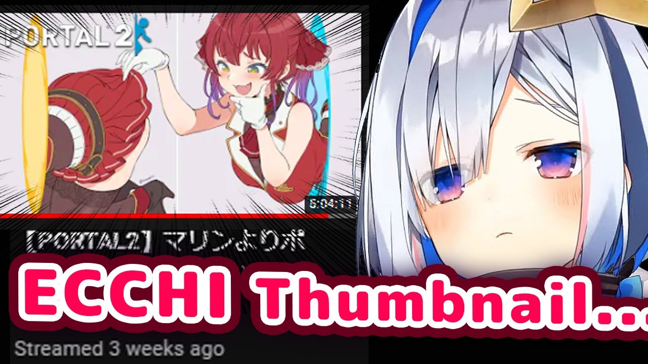 Kanata Keeps Falling For Marine's Cultured Thumbnails【ENG Sub/Hololive】