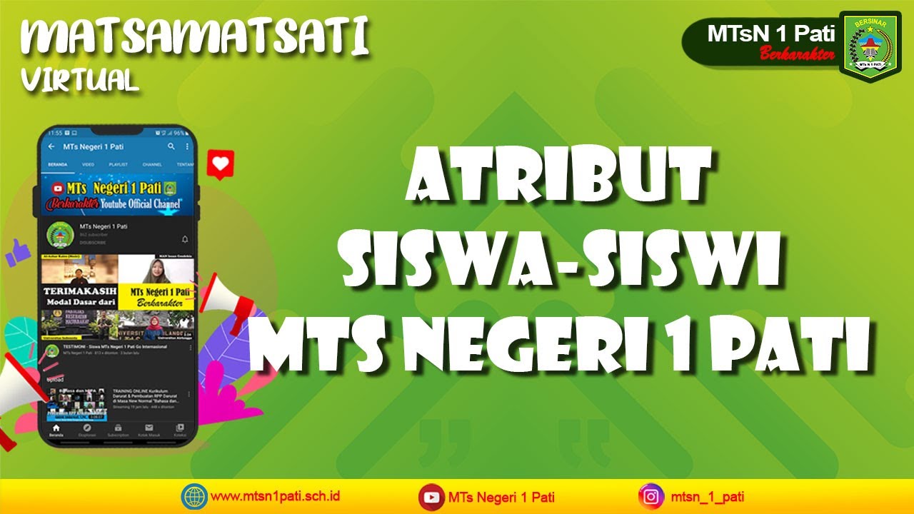 MATSAMA - MTs Negeri 1 Pati - ATRIBUT Siswa - Siswi