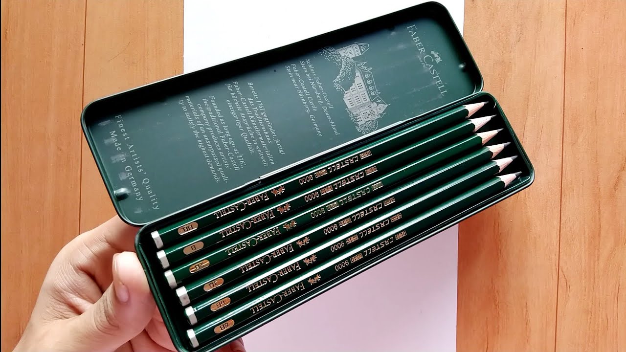 Faber castell 9000  Pencils YouTube