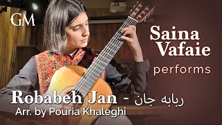 Saina Vafaie Plays Robabeh Jan Guitar By Masters