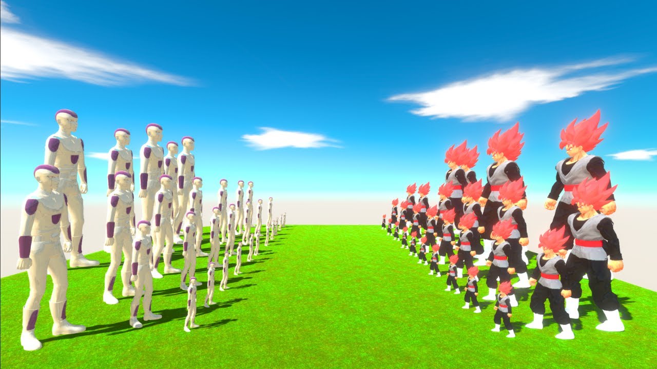 DragonBall Battle Goku Black Super Saiyan vs Frieza - ARBS