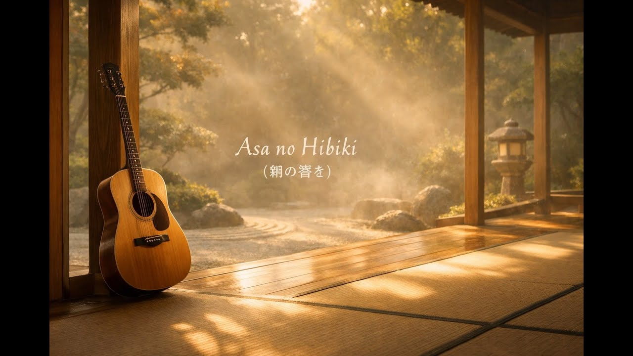 朝の光とともに聴く癒しのアコースティックギター｜日本の静寂BGM