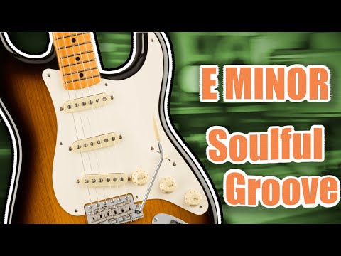 Smooth Soulful Groove | Guitar Backing Track in E Minor