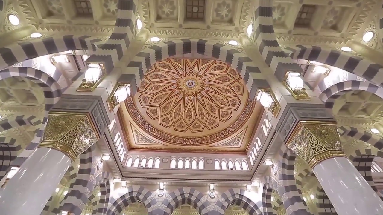 التوسعة السعودية الثالثة في المسجد النبوي الشريف - YouTube