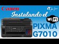 👉 Como instalar los cabezales y configurar tu 🖨 Canon Pixma G7010