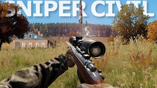 EU FUI DE CIVIL A UM SNIPER EQUIPADO NO WASTELAND DE ARMA REFORGER