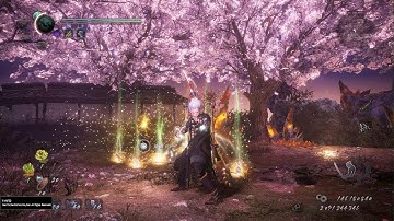 Nioh 2 Remastered: Vergil et son Devil Trigger vainquent Azai Nagamasa et Shibata Katsuie