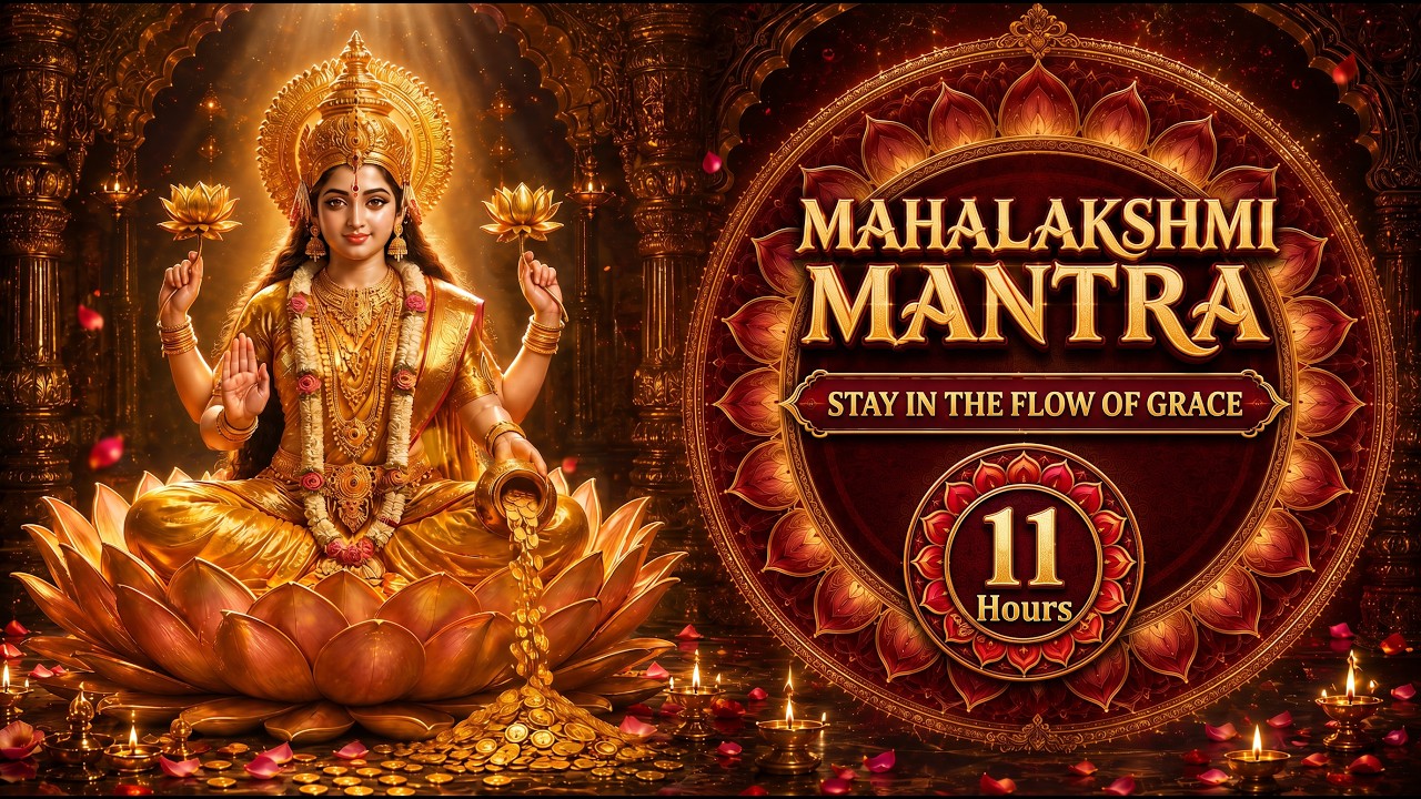 Mahalakshmi Mantra 11 Hours | LIVE Mantra for Prosperity and Positive Energy live session