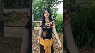 VIRAL!! Pesona Gadis Dayak #part1   #shorts