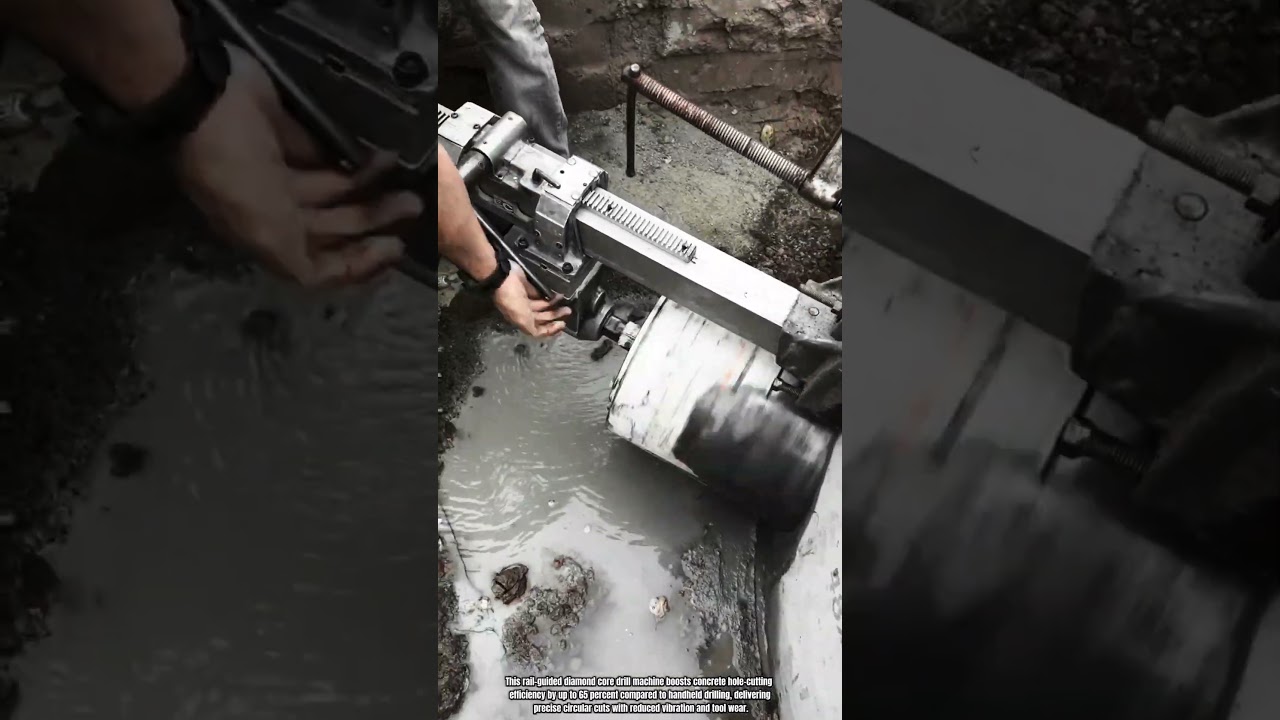 Лучший инновационный станок для алмазного бурения бетона: как быстро вырезать большие отверстия