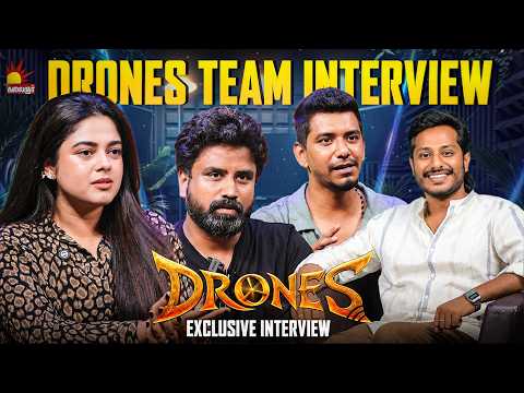 Drones Team Interview | Exclusive | Siddhi Idhani, Dravid Selvam, R. Raghav Mirdath | Kalaignar TV