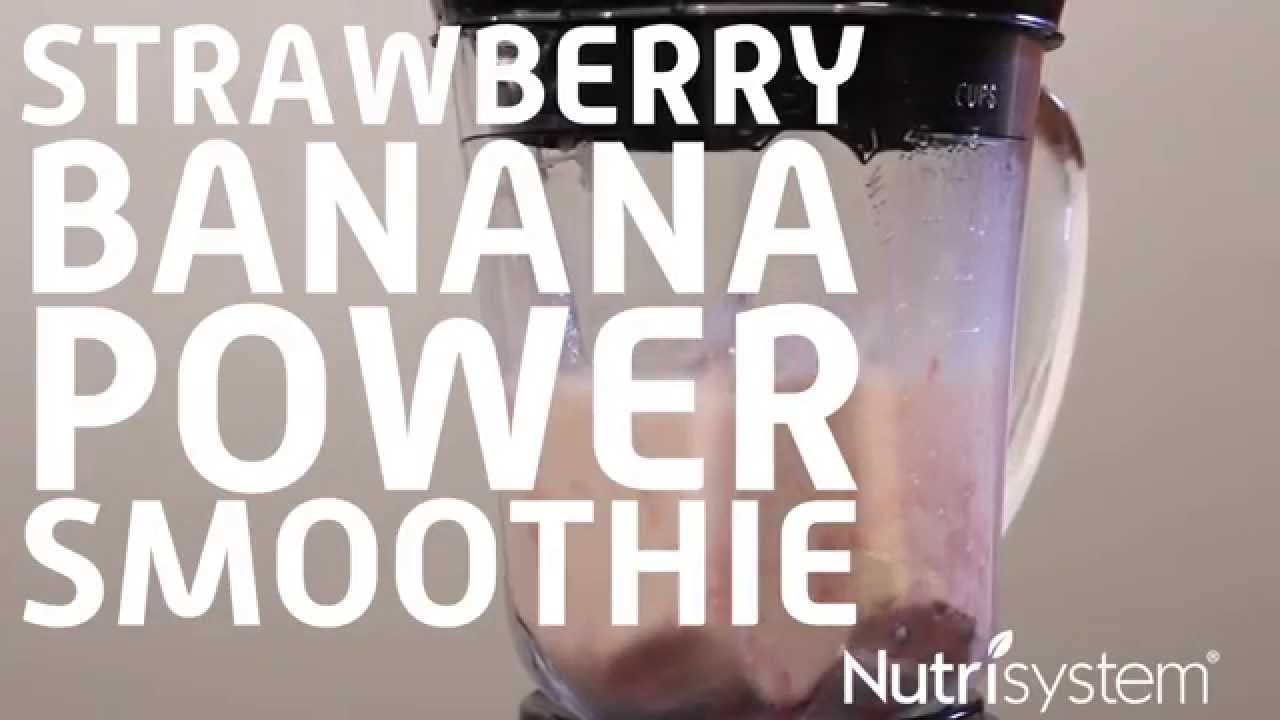 Strawberry Banana Power Smoothie