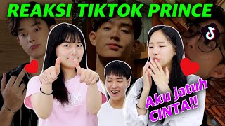 REAKSI WANITA KOREA PERTAMA MELIHAT PRINCE TIKTOK😍 | Aku jatuh CINTA!!