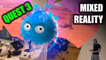 Meta Quest 3 - First Encounters Mixed Reality (Gameplay & Passthrough)