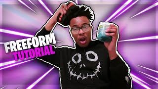 FREEFORM DREADS WITH TAPER 🔥 5 MINUTE TUTORIAL