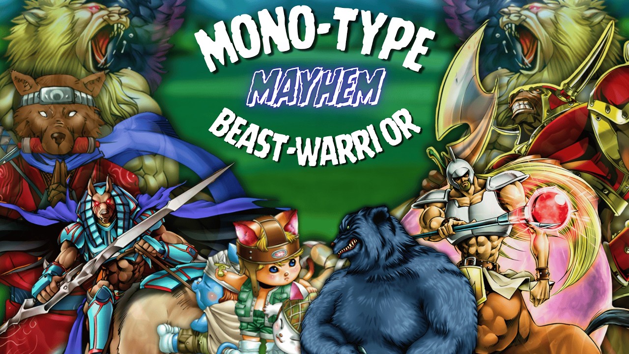 What If Goat Format Only Had BEAST-WARRIOR Monsters? | Mono-Type Mayhem Yugioh ft. 