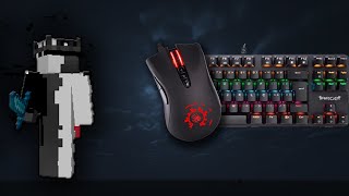 Minecraft Keyboard + Mouse Bloody a91 | ASMR Sounds ✓  Bi3lzinBW | MUSH