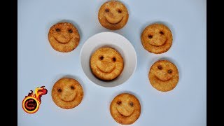 Potato Smiley Recipe||Homemade Potato Smiley|Crispy Potato Fries|Ep:284