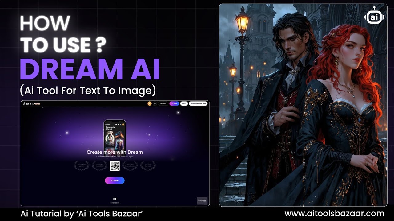 Dream Scripting Tool How To Use 'Dream Ai' || Ai Tool for Text To Image || Ai Tutorial by Ai ...
