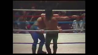 Jerry Lawler vs. Bill Dundee: Lawler's Wife's Hair vs. Dundee's Southern Title CWA 12/1985