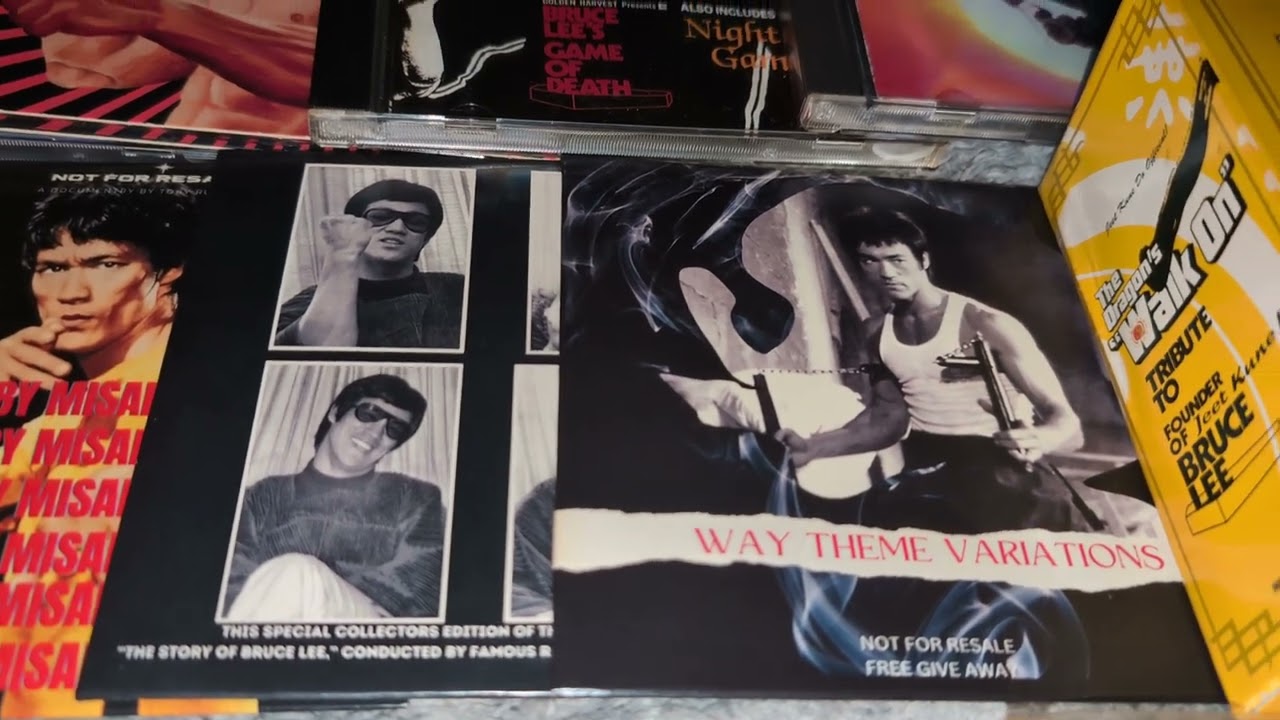 Collection of cassette tapes CDs and VCRs from 1980 onwards