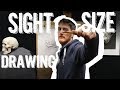 Best Technique for REALISTIC DRAWING / PAINTING - SIGHT-SIZE Method : Tutorial and Demonstration