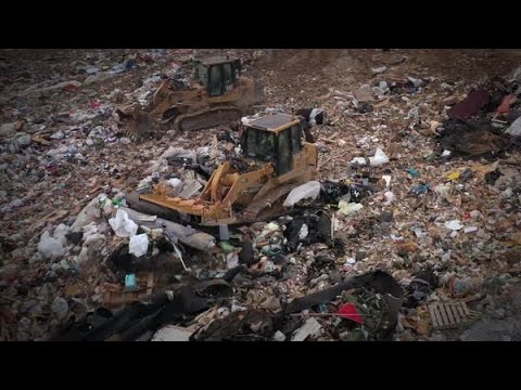 Watch Cat® 963 Track Loaders Take on the Trash
