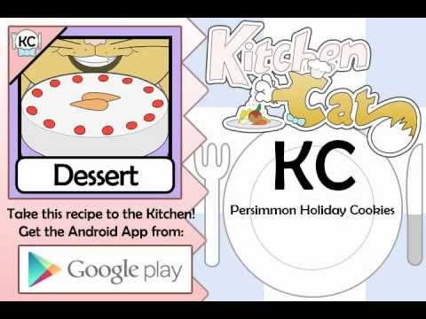Persimmon Holiday Cookies - Kitchen Cat