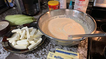 Agamos tamales de elote con queso