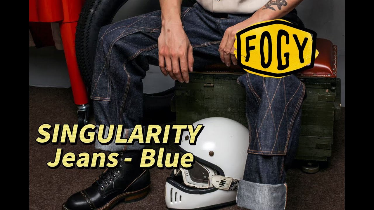 Fogy Garage | SINGULARITY Jeans Trousers - Blue | Testing