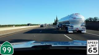 Fresno CA to Reno NV - HD Time Lapse (7/8/18)