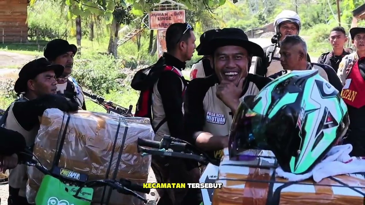 Kapolres Aceh Tengah Hadirkan Senyum bagi Warga Terdampak di Kemukiman Jamat