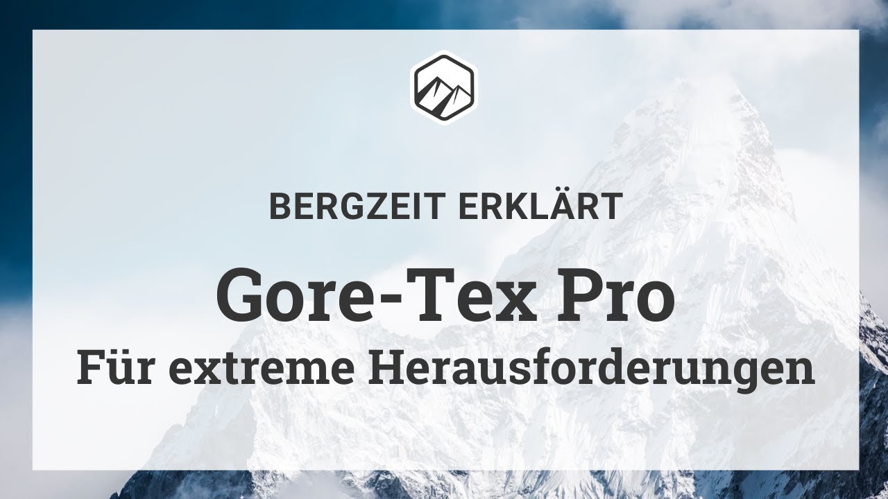 Gore-Tex Pro | Bergzeit