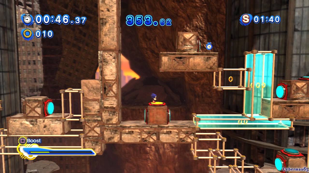 Sonic Generations PS3 - [Part 18 ~ Rival Battle 3: Silver / All Crisis City Challenges - S Ranks]