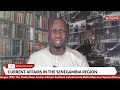 Special discussion on current senegambian affairs with natta mass