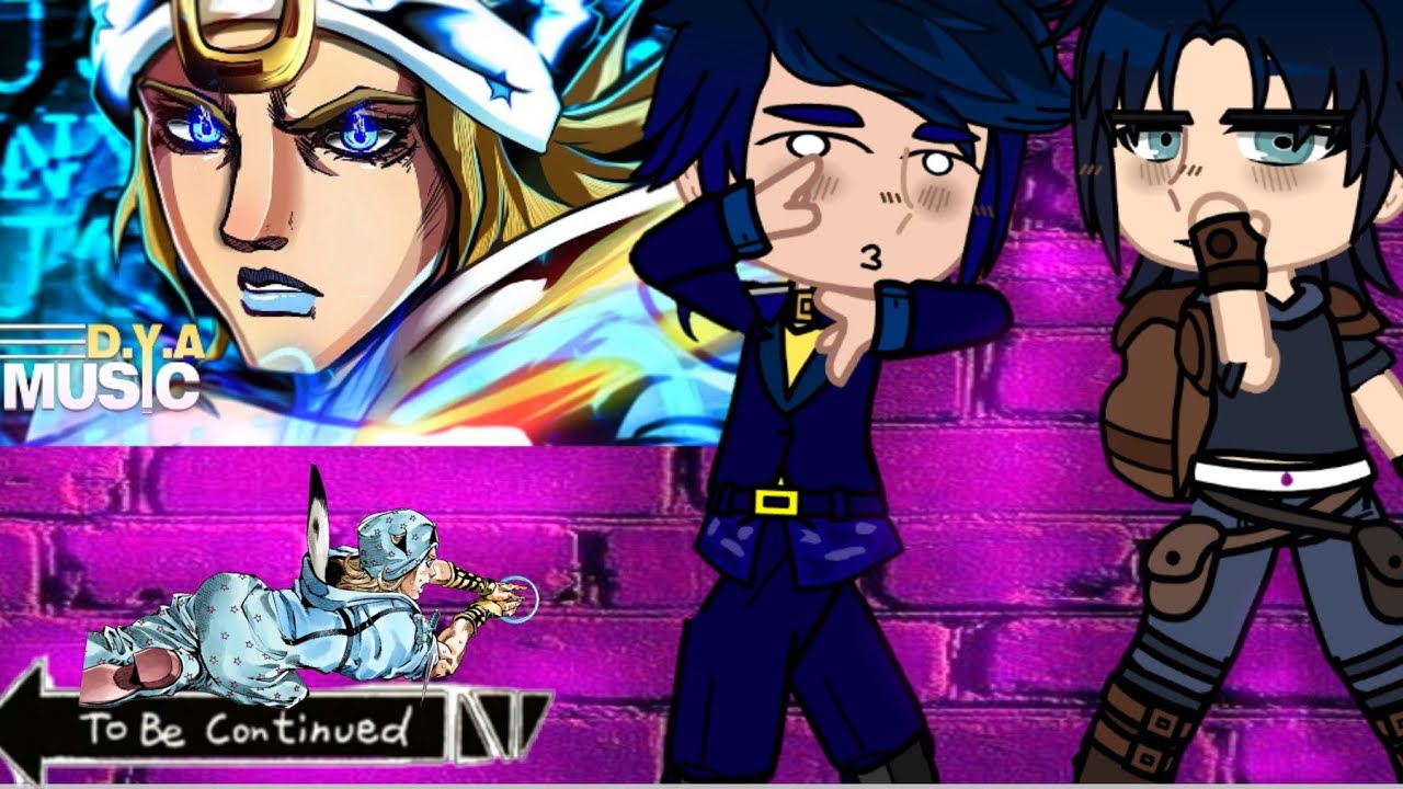 Joestar's reagindo ao rap do(Johnny joestar)D.Y.A