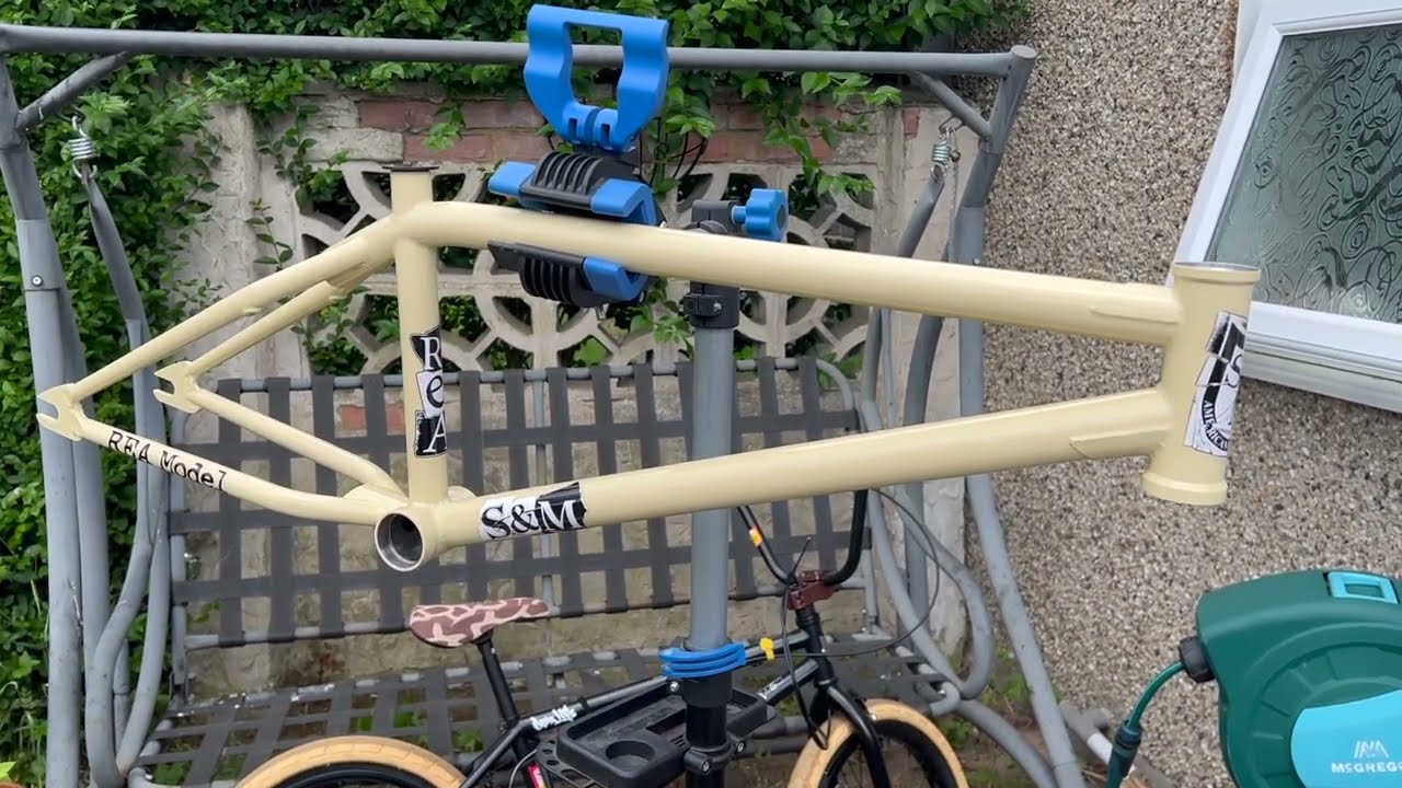 S&M BMX Bike Build Part 1 | REA Frame + Parts Breakdown (Unfinished Build)