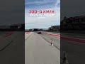 G82 BMW M4 testing at 200 km/h