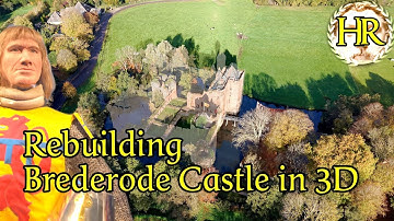 The hidden secrets of Brederode Castle (Santpoort, the Netherlands)