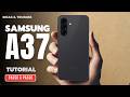 Como colocar ou remover a vibração de carregando no Samsung Galaxy A37