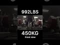 EDDIE HALL 'DEATH BY DEADLIFT' 500KG