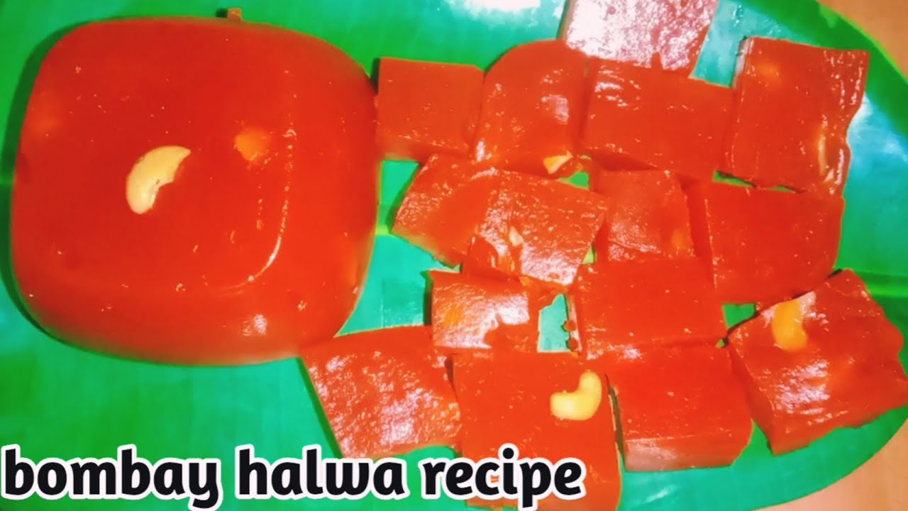 Bombay Halwa recipe in tamil corn flour halwa recipe in tamil