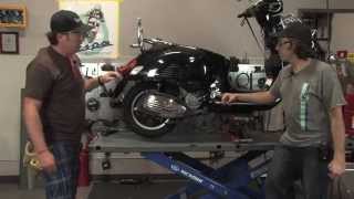 Vespa GTS Engine Removal